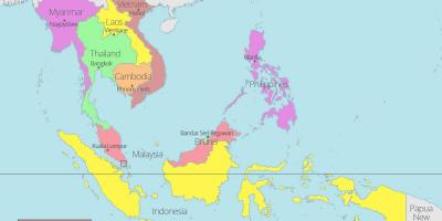 Kuala lumpur Lage auf Weltkarte