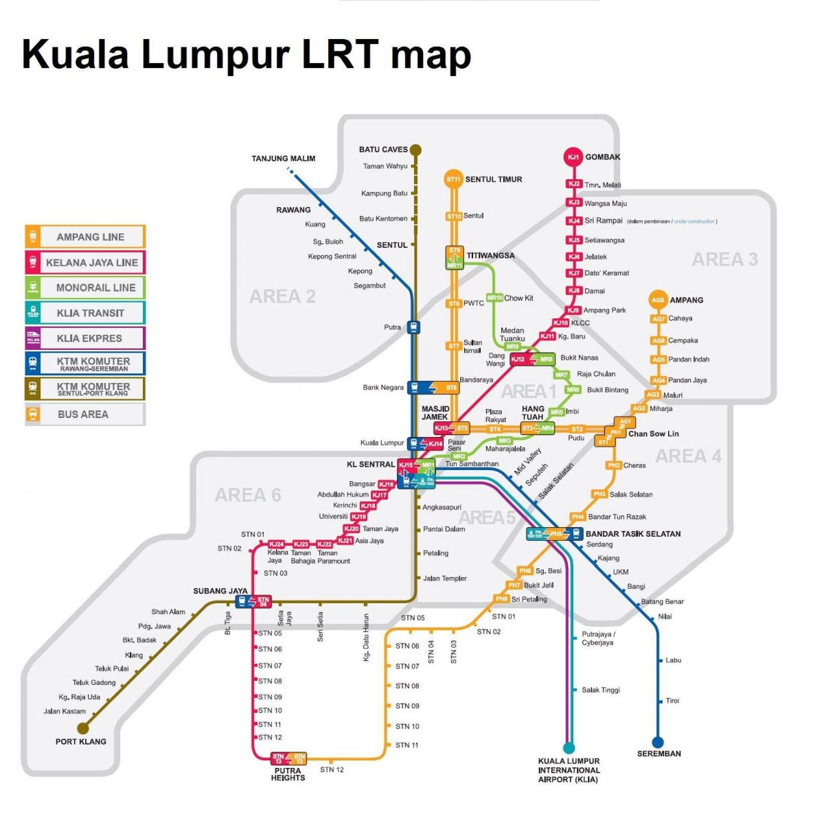 lrt-Karte kl malaysia